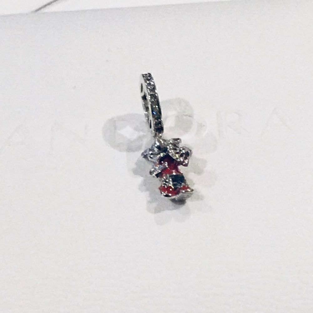 MINNIE MOUSE SILVER CHARM  - Picture 2 of 5